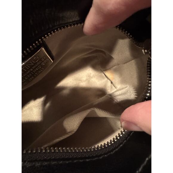 Valentino by Mario Valentino Leather Chain Small Crossbody - Picture 8 of 8